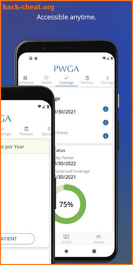 PWGA Pension and Health screenshot