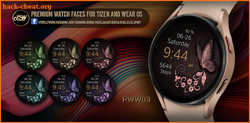 PWW03 - Ladies Digi Watch Face screenshot