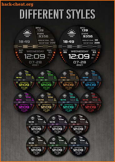 PWW22 - Sport Digi Watch Face screenshot