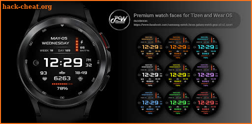 PWW31 - Sport Digi Watch Face screenshot