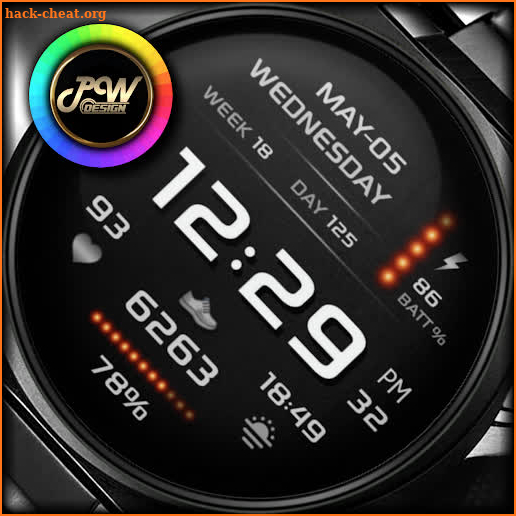 PWW31 - Sport Digi Watch Face screenshot