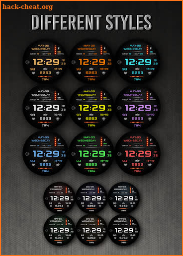 PWW31 - Sport Digi Watch Face screenshot