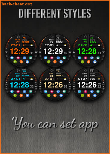 PWW37 - Sport Digi Watch Face screenshot