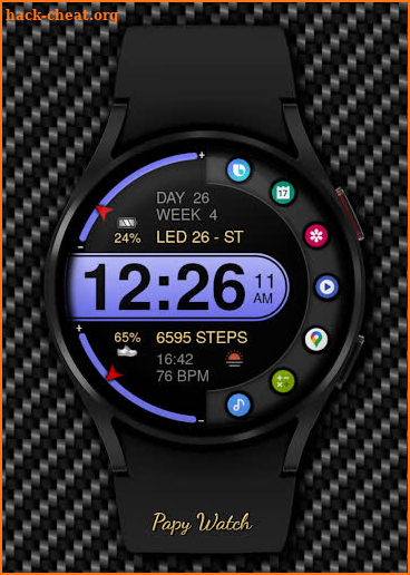 PWW38 - Sport Digi Watch Face screenshot