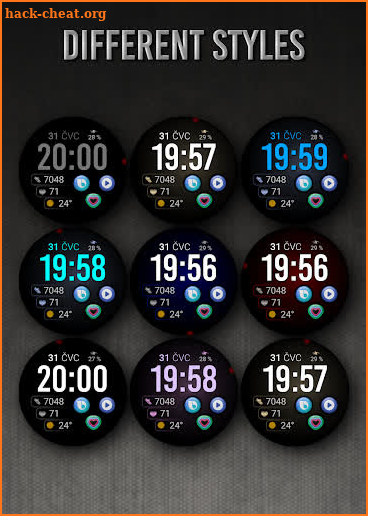 PWW47 - Sport Digi Watch Face screenshot