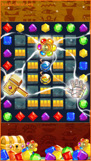 Pyramid Gems : Egypt precious match 3 screenshot