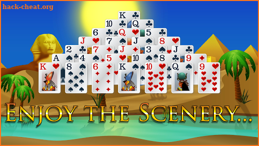 Pyramid Solitaire Ancient Egypt screenshot