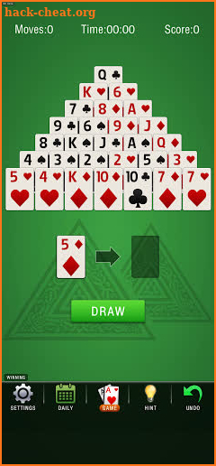 Pyramid Solitaire - Daily Challenge screenshot