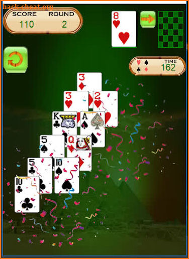 Pyramid Solitaire - Math Fun. screenshot