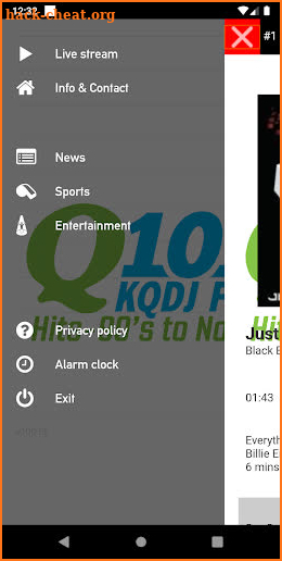 Q 101 KQDJ screenshot