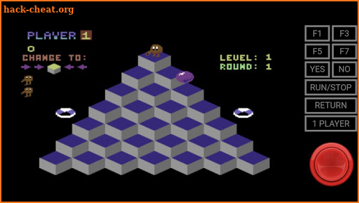 Q-Bert Arcade Game screenshot