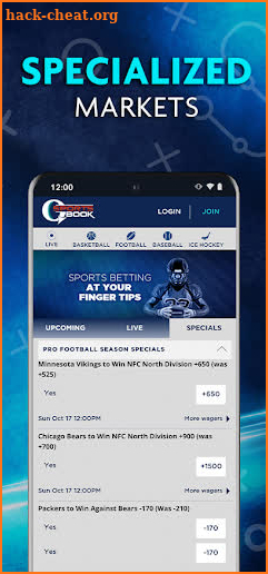 Q Sportsbook screenshot