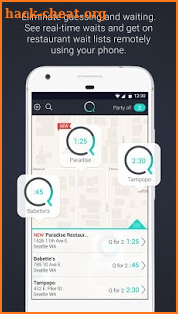 Q Waitlist Guest App screenshot