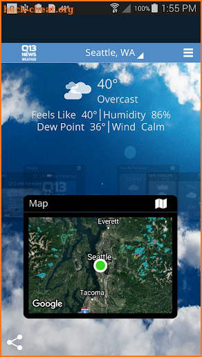 Q13 News - Seattle Weather screenshot
