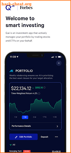 Q.ai: AI-Powered Investing screenshot