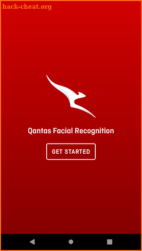 Qantas Facial Recognition screenshot