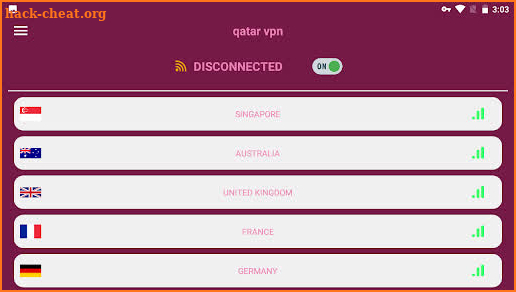 qatar vpn screenshot