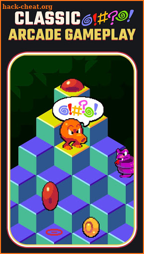 Q*bert screenshot