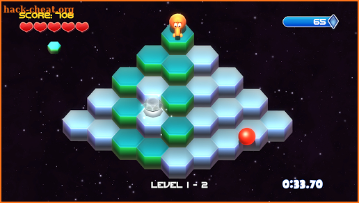 Q*Bert Rebooted:SHIELD Edition screenshot