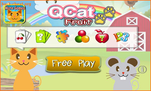 QCat - Toddler's game: Fruit screenshot