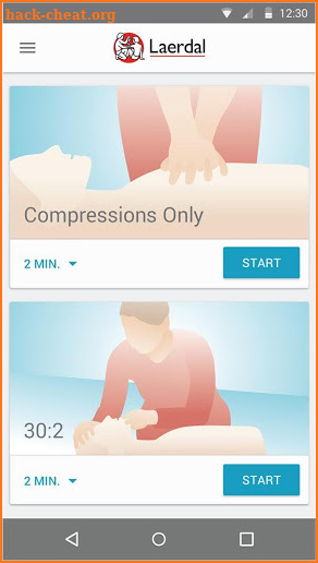 QCPR Learner screenshot