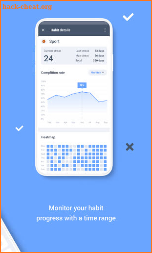 Qhabit: Daily habit tracker screenshot