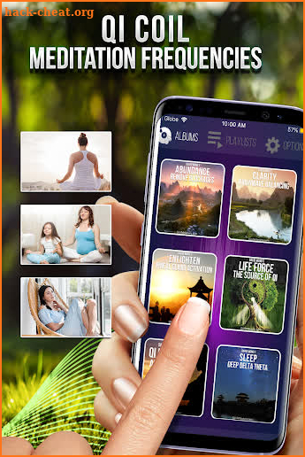 Qi Coil - Meditation Frequencies screenshot