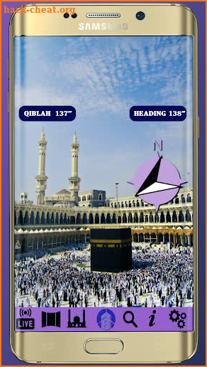 Qibla AR Pro screenshot