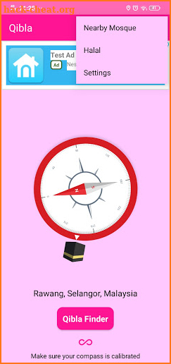 Qibla By Mobile Muslim screenshot