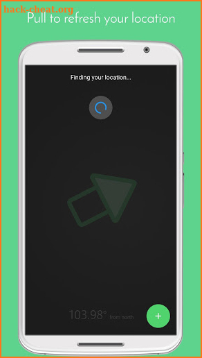 Qibla Compass: A Minimal Qibla Direction Locator screenshot