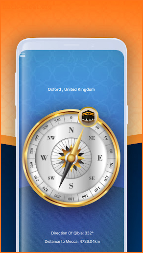 Qibla Compass Map screenshot