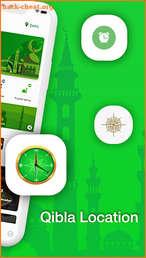 Qibla Guiding Compass screenshot