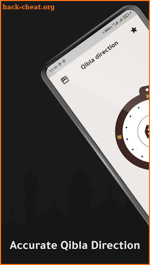 Qibla Locator - Accurate Qibla & Kaaba Direction screenshot