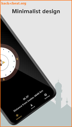 Qibla Locator - Accurate Qibla & Kaaba Direction screenshot