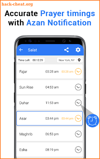 Qibla, Quran, Salah Timings & Azan Notification screenshot