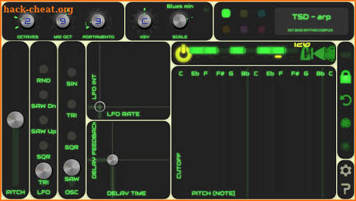 QiBrd Bank 01 - Tron SpaceDelay on Steroids screenshot