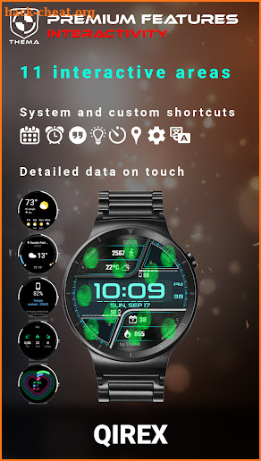 Qirex Watch Face screenshot