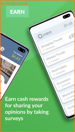 Qmee: Instant Cash for Surveys screenshot