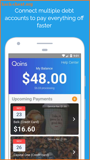 Qoins screenshot