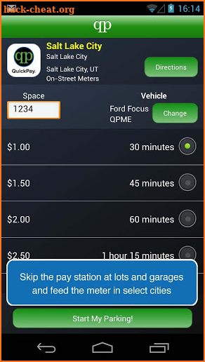 QP QuickPay screenshot