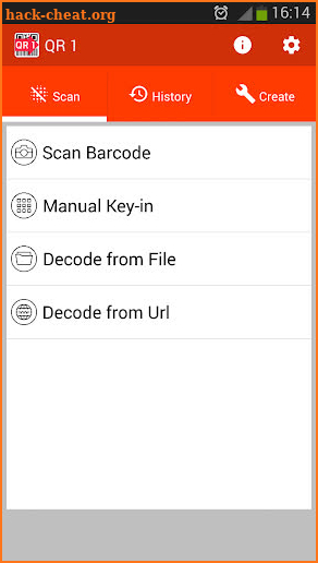 QR 1 – QR Scanner & Barcode Creator screenshot