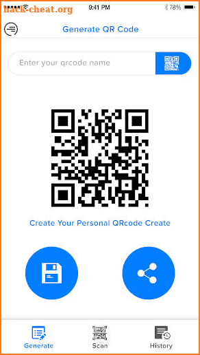 QR & Barcode Scanner and Generator screenshot