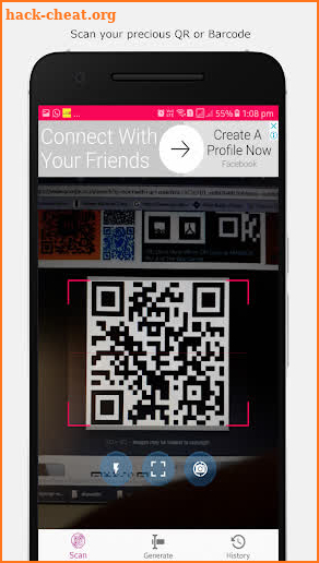 QR Code screenshot