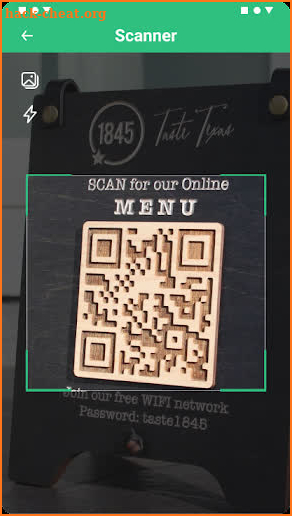 QR Code and Barcode reader screenshot