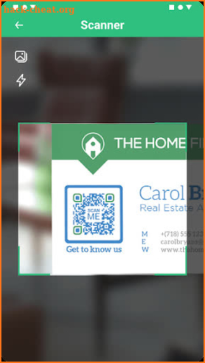 QR Code and Barcode reader screenshot