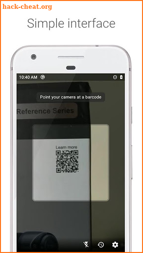 QR Code & Barcode Reader with Link Opener (No Ads) screenshot