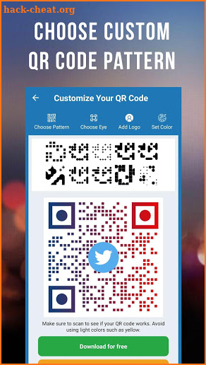 QR Code Generator | Tiger | Creator | 2020 screenshot