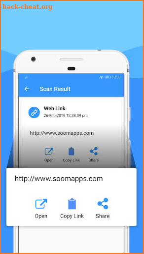 QR Code Scanner for Android (WeScan) screenshot