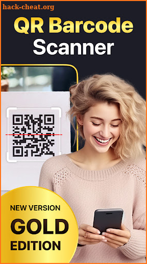 QR Code Scanner: Gold Edition screenshot