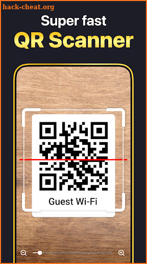 QR Code Scanner: Gold Edition screenshot